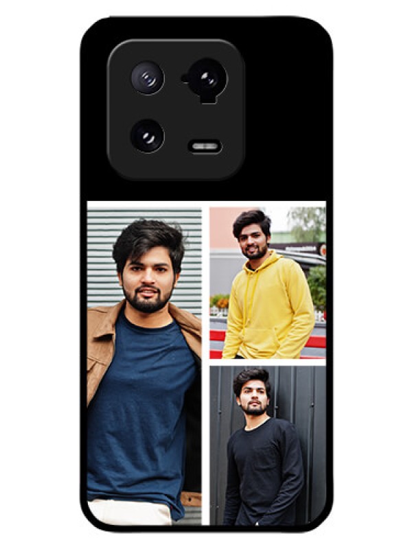 Custom Xiaomi 13 Pro 5G Photo Printing on Glass Case - Upload Multiple Picture Design