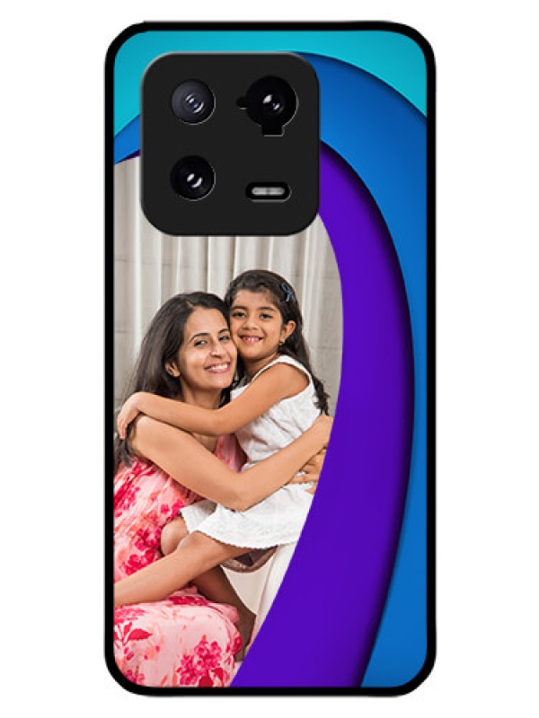 Custom Xiaomi 13 Pro 5G Photo Printing on Glass Case - Simple Pattern Design