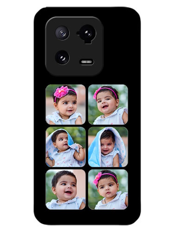 Custom Xiaomi 13 Pro 5G Photo Printing on Glass Case - Multiple Pictures Design