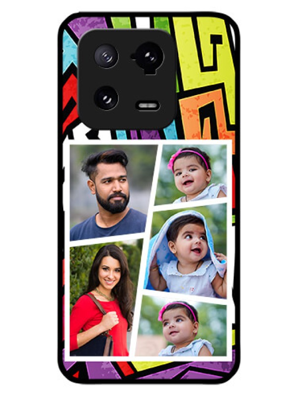 Custom Xiaomi 13 Pro 5G Custom Glass Phone Case - Graffiti pattern Design