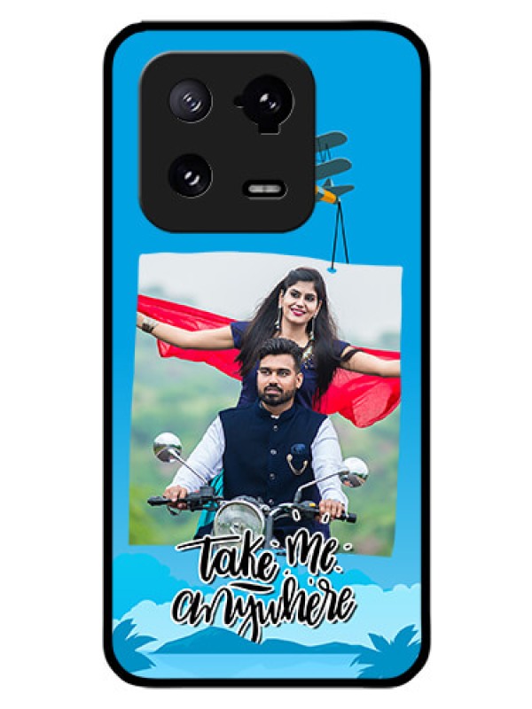 Custom Xiaomi 13 Pro 5G Custom Glass Mobile Case - Traveller Design