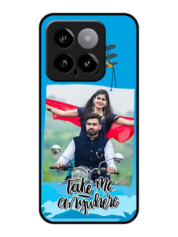 Custom Xiaomi 14 5G Custom Glass Phone Case - Traveller Design