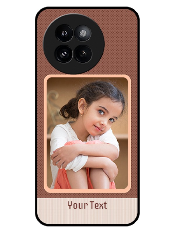 Custom Xiaomi 14 Civi Custom Glass Phone Case - Simple Pic Upload Design