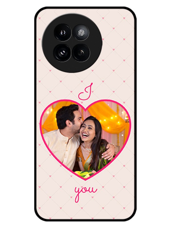 Custom Xiaomi 14 Civi Custom Glass Phone Case - Heart Shape Design
