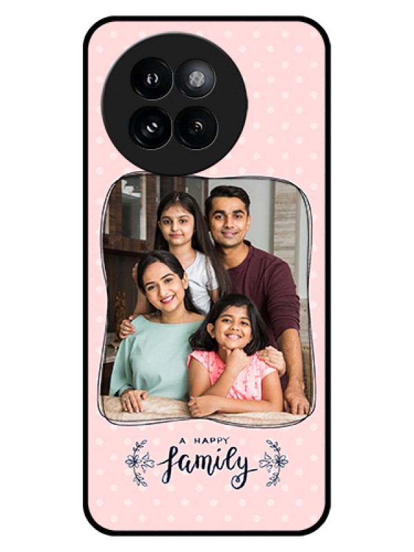 Custom Xiaomi 14 Civi Custom Glass Phone Case - Family With Dots Design