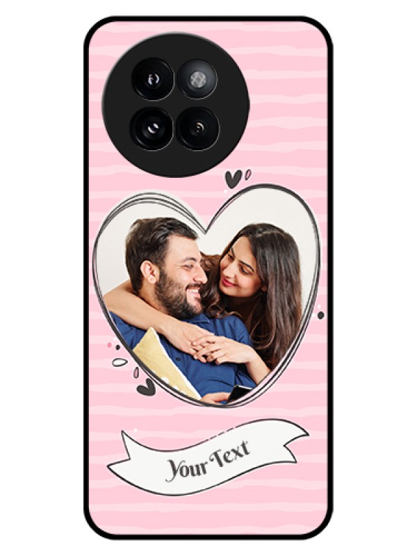 Custom Xiaomi 14 Civi Custom Glass Phone Case - Vintage Heart Design