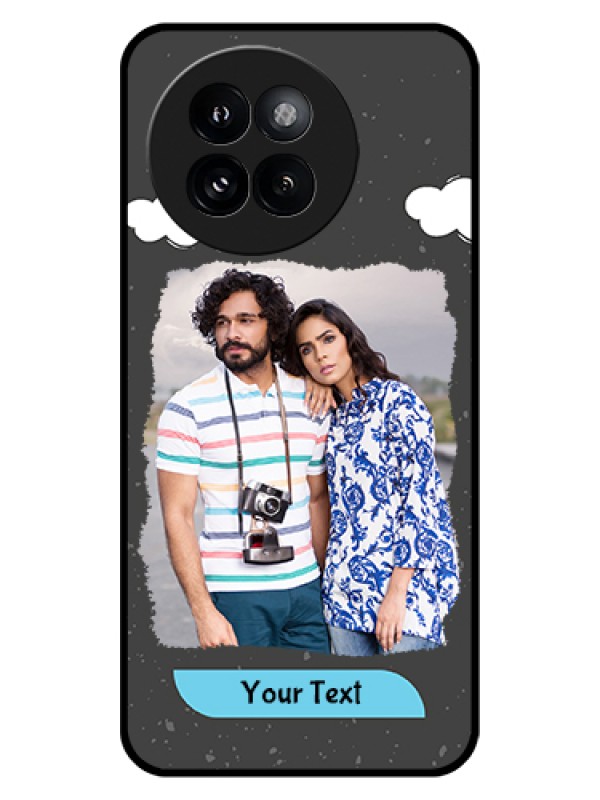 Custom Xiaomi 14 Civi Custom Glass Phone Case - Splashes With Love Doodles Design