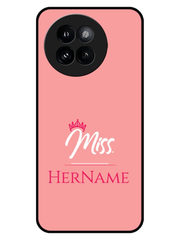 Custom Xiaomi 14 Civi Custom Glass Phone Case - Mrs With Name Design