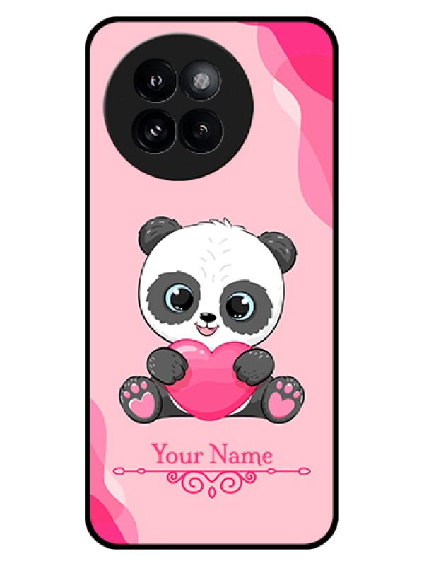 Custom Xiaomi 14 Civi Custom Glass Phone Case - Cute Panda Design