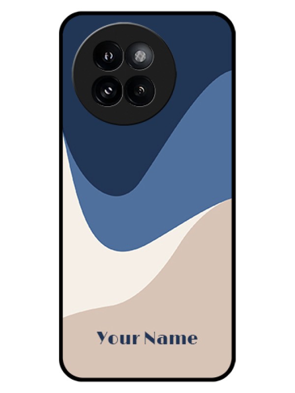 Custom Xiaomi 14 Civi Custom Glass Phone Case - Abstract Drip Art Design