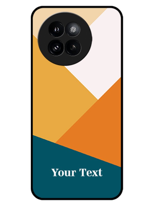 Custom Xiaomi 14 Civi Custom Glass Phone Case - Stacked Multi - Colour Design
