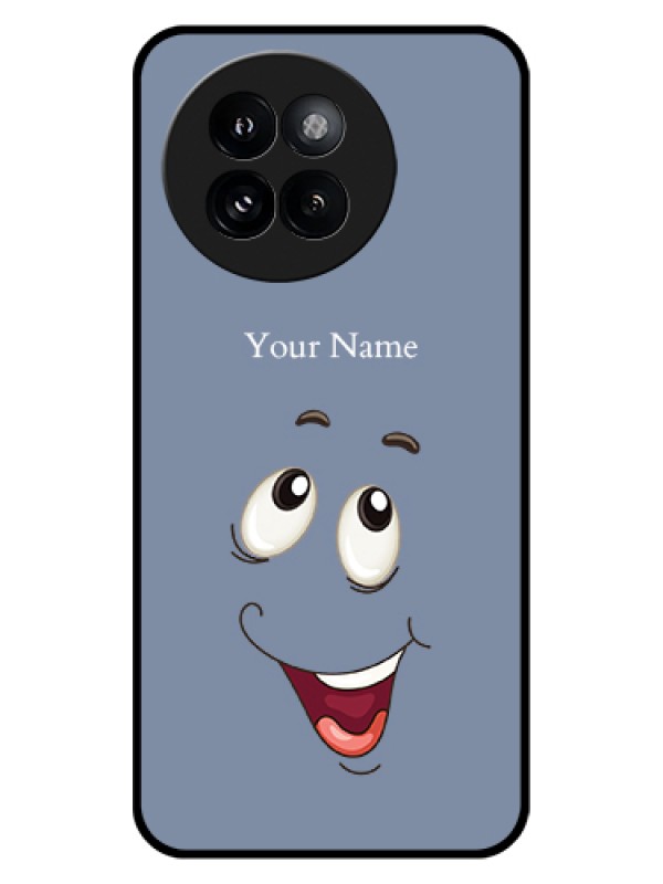 Custom Xiaomi 14 Civi Custom Glass Phone Case - Laughing Cartoon Face Design