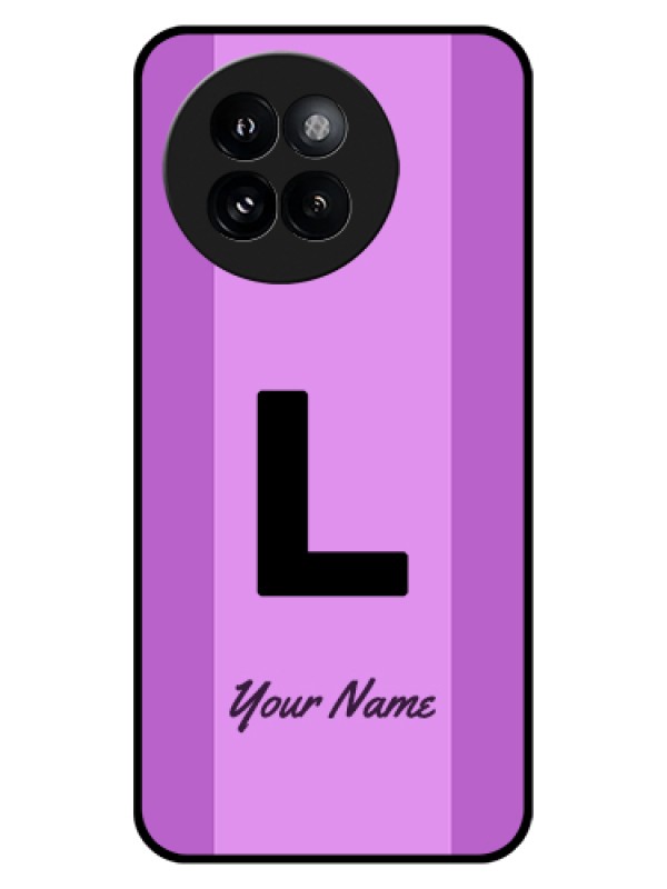Custom Xiaomi 14 Civi Custom Glass Phone Case - Tricolor Custom Text Design