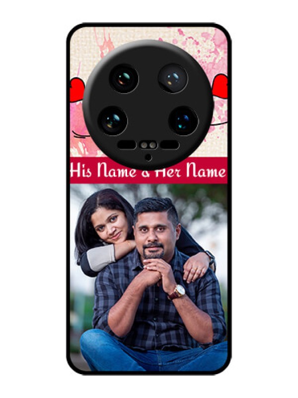 Custom Xiaomi 14 Ultra Custom Glass Phone Case - You And Me Case Design
