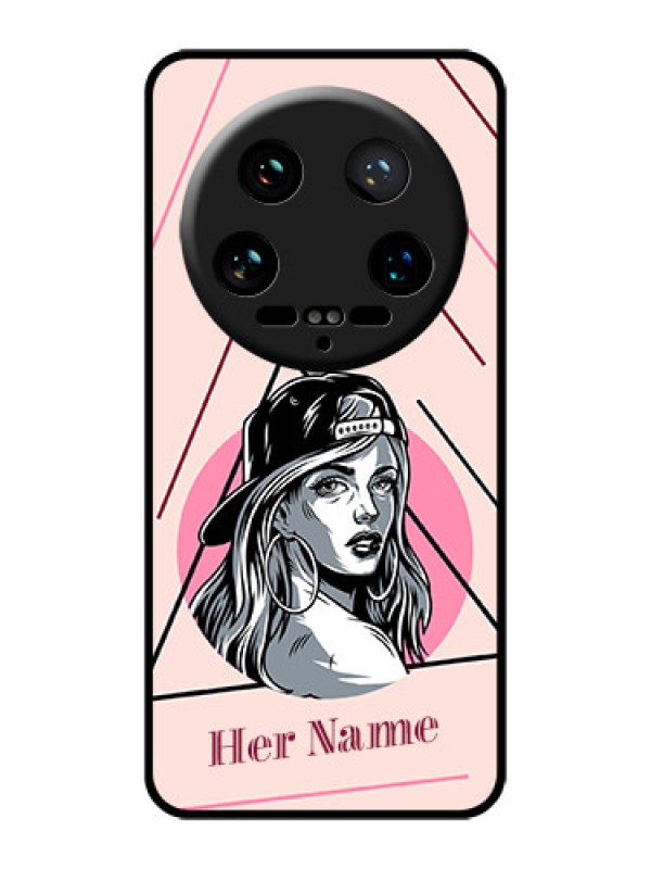 Custom Xiaomi 14 Ultra Custom Glass Phone Case - Rockstar Girl Design