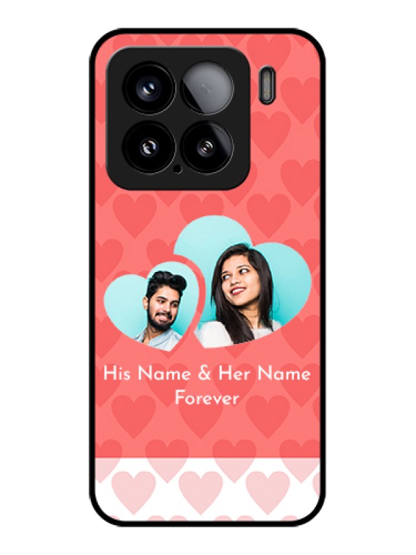 Custom Xiaomi 15 5G Custom Glass Phone Case - Couple Pic Upload Design