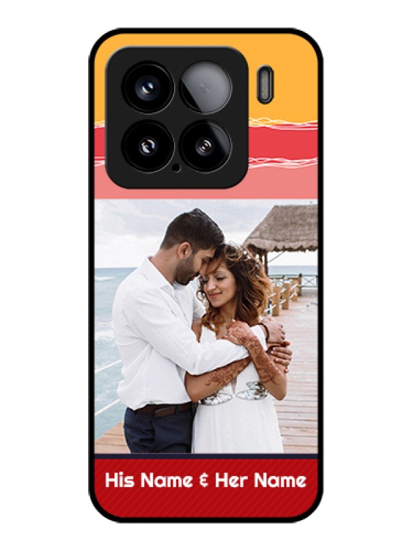 Custom Xiaomi 15 5G Custom Glass Phone Case - Colorful Case Design