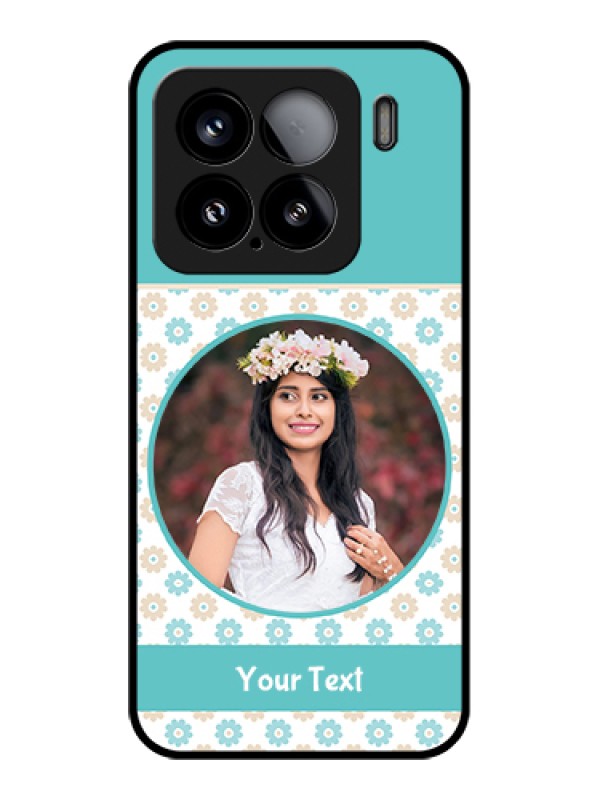 Custom Xiaomi 15 5G Custom Glass Phone Case - Beautiful Flowers Design