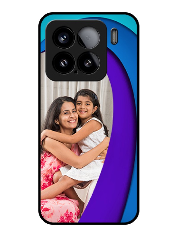 Custom Xiaomi 15 5G Custom Glass Phone Case - Simple Pattern Design