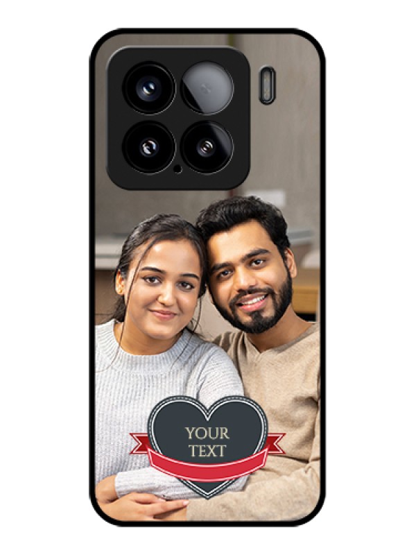 Custom Xiaomi 15 5G Custom Glass Phone Case - Just Married Couple Design