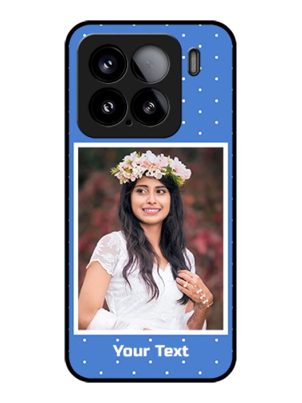 Custom Xiaomi 15 5G Custom Glass Phone Case - Polka Dots Design