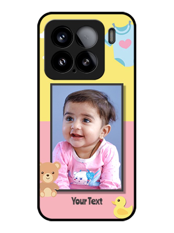 Custom Xiaomi 15 5G Custom Glass Phone Case - Kids 2 Color Design