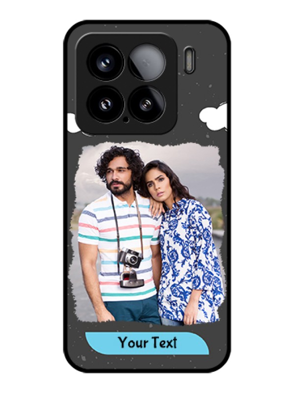 Custom Xiaomi 15 5G Custom Glass Phone Case - Splashes With Love Doodles Design