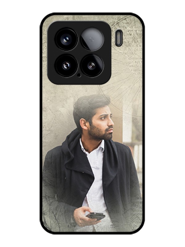 Custom Xiaomi 15 5G Custom Glass Phone Case - With Vintage Design