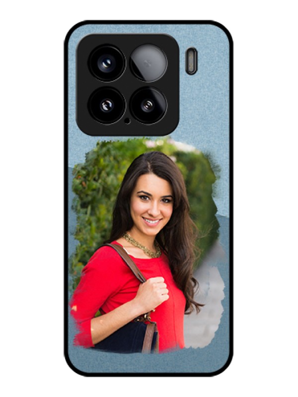 Custom Xiaomi 15 5G Custom Glass Phone Case - Grunge Line Art Design