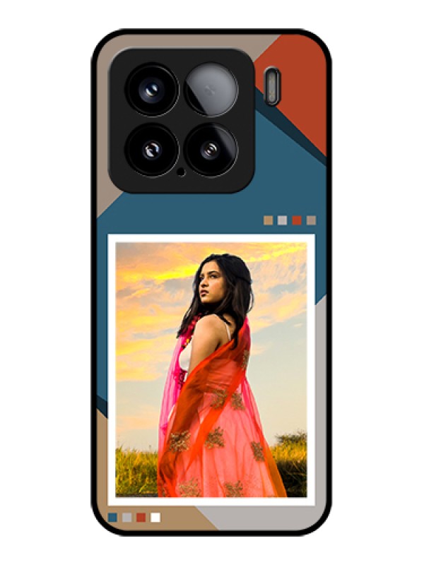 Custom Xiaomi 15 5G Custom Glass Phone Case - Retro Color Pallet Design