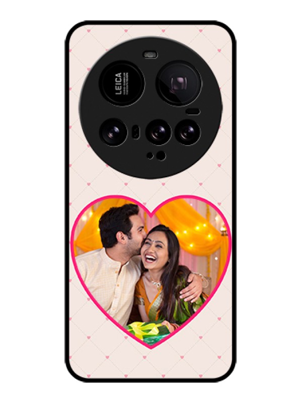 Custom Xiaomi 15 Ultra 5G Custom Glass Phone Case - Heart Shape Design