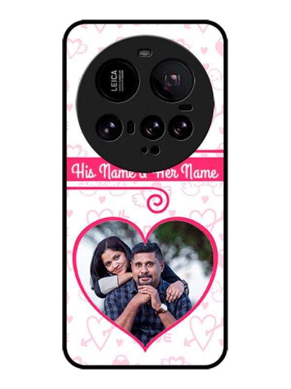 Custom Xiaomi 15 Ultra 5G Custom Glass Phone Case - Heart Shape Love Design