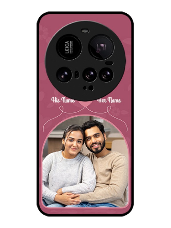 Custom Xiaomi 15 Ultra 5G Custom Glass Phone Case - Love Floral Design