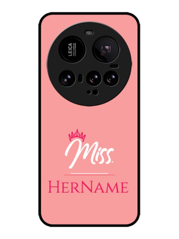 Custom Xiaomi 15 Ultra 5G Custom Glass Phone Case - Mrs With Name Design