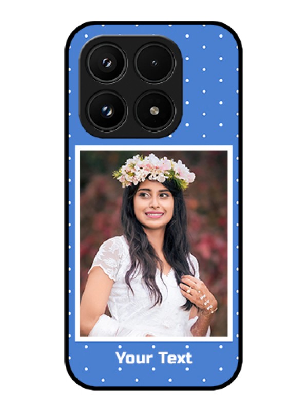 Custom Xiaomi 17 5G Custom Glass Phone Case - Polka Dots Design