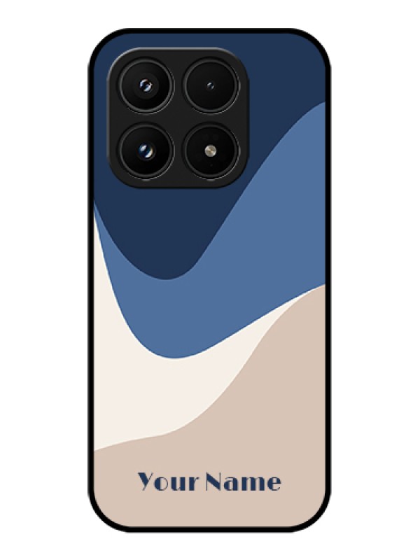 Custom Xiaomi 17 5G Custom Glass Phone Case - Abstract Drip Art Design