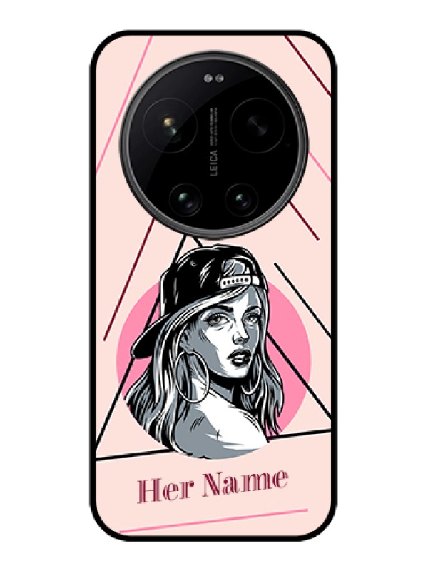 Custom Xiaomi 17 Ultra 5G Custom Glass Phone Case - Rockstar Girl Design