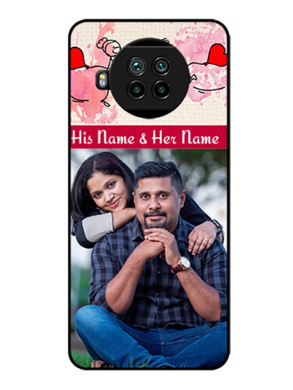Custom Mi 10i 5G Photo Printing on Glass Case  - You and Me Case Design