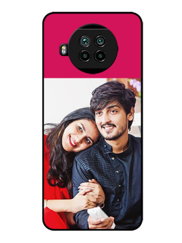 Custom Mi 10i 5G Custom Glass Mobile Case  - Anniversary Cover Design