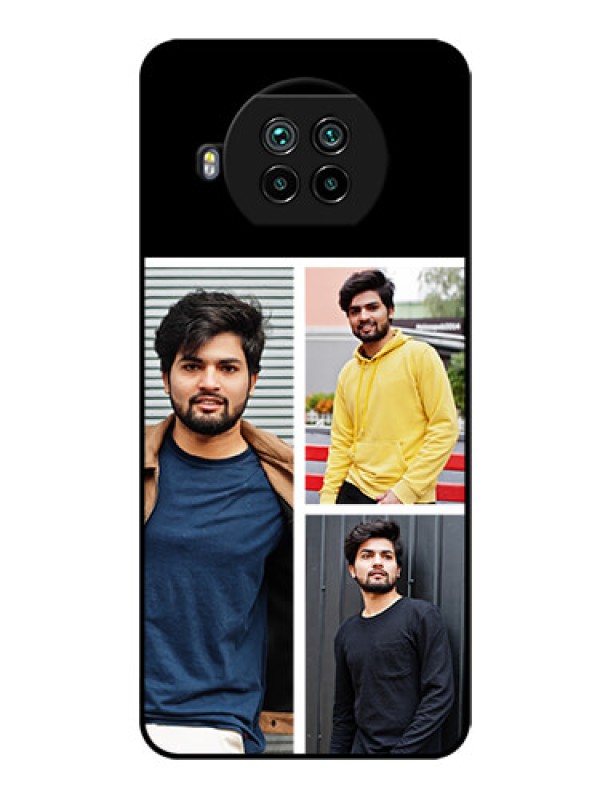 Custom Mi 10i 5G Photo Printing on Glass Case  - Upload Multiple Picture Design