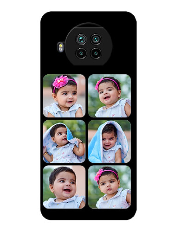 Custom Mi 10i 5G Photo Printing on Glass Case  - Multiple Pictures Design