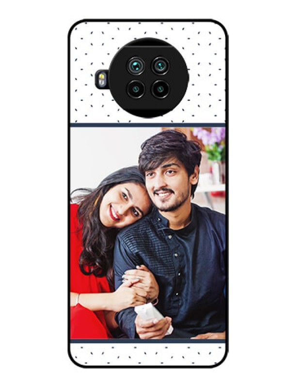 Custom Mi 10i 5G Personalized Glass Phone Case  - Premium Dot Design