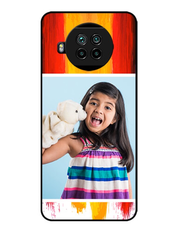 Custom Mi 10i 5G Personalized Glass Phone Case  - Multi Color Design