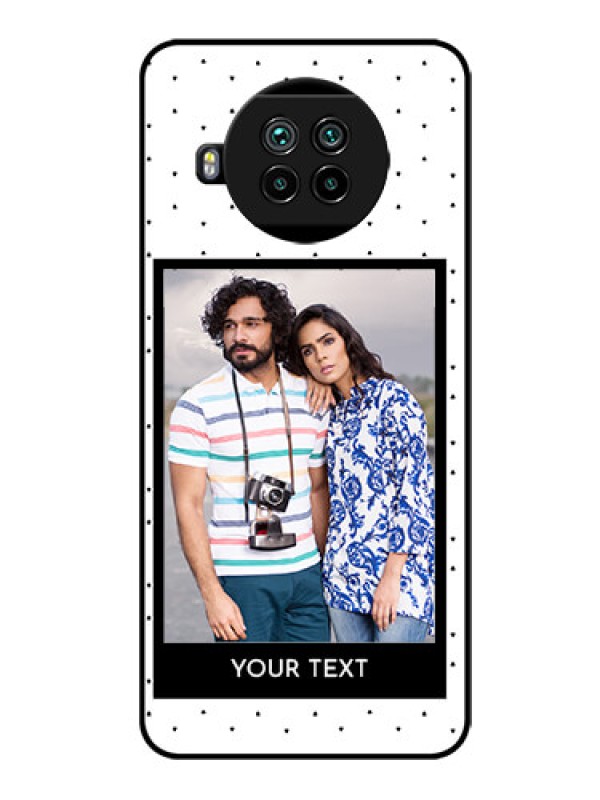 Custom Mi 10i 5G Photo Printing on Glass Case  - Premium Design
