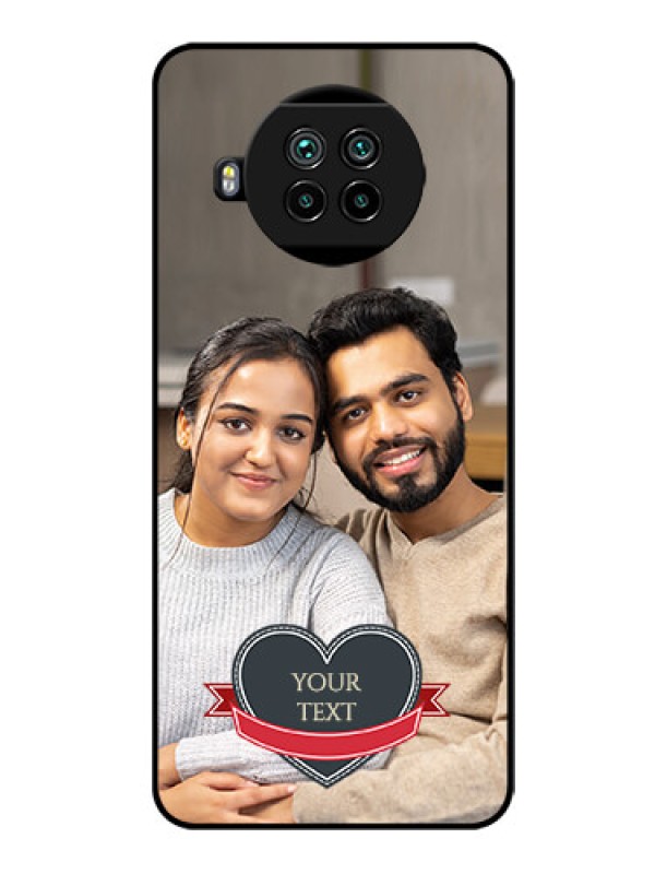 Custom Mi 10i 5G Custom Glass Phone Case  - Just Married Couple Design