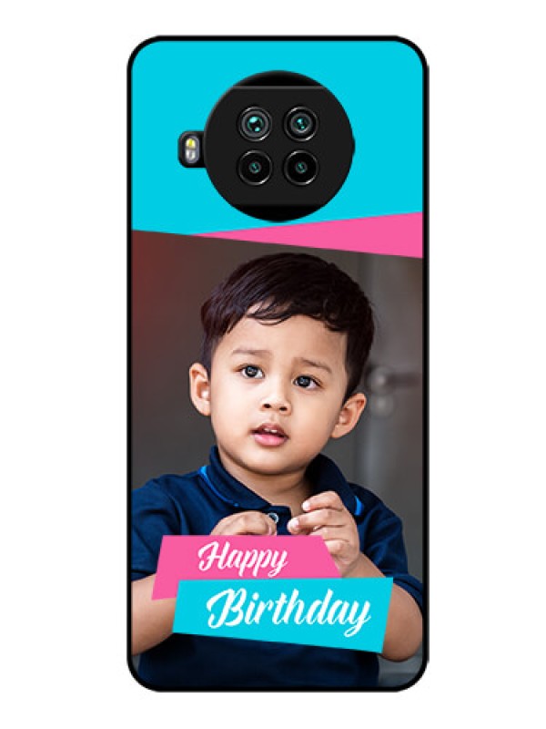 Custom Mi 10i 5G Personalized Glass Phone Case  - Image Holder with 2 Color Design