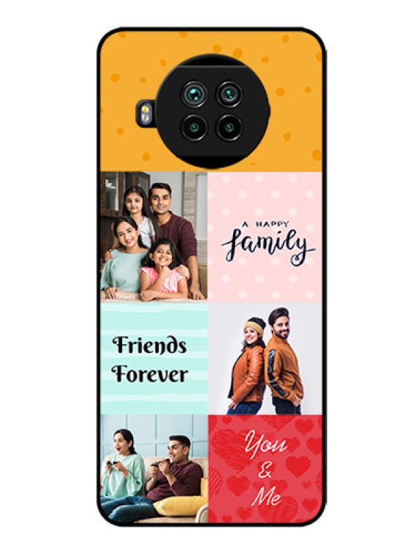 Custom Mi 10i 5G Personalized Glass Phone Case  - Images with Quotes Design
