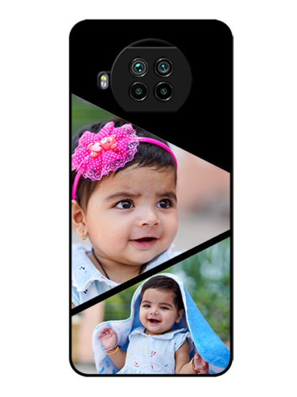 Custom Mi 10i 5G Custom Glass Phone Case  - Semi Cut Design