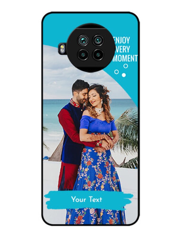 Custom Mi 10i 5G Custom Glass Mobile Case  - Happy Moment Design