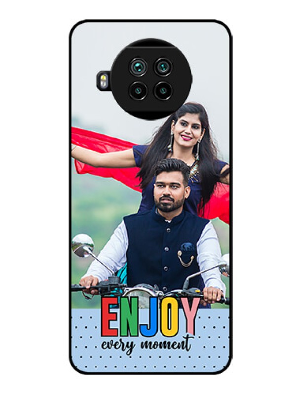 Custom Xiaomi Mi 10I 5G Photo Printing on Glass Case - Enjoy Every Moment Design